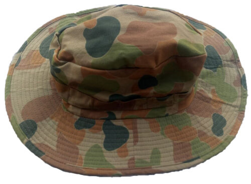 Auscam DPCU Aussie Boonie Slouch Hat Wide Brim Work Hike Outdoor Sun Protection - Picture 9 of 22