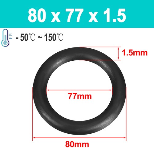 Metric O Ring EPDM Rubber - Large range of sizes 1mm - 97mm Thickness 1.5mm - Picture 105 of 111