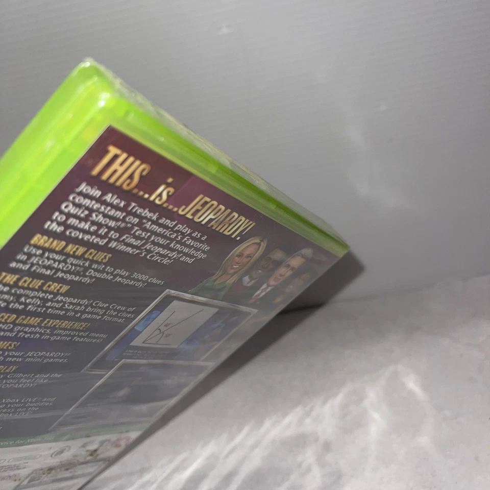 Jeopardy Microsoft Xbox 360, 2012 BRAND NEW SEALED - Image 3 of 4