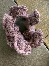 Crochet Handmade Hair Scrunchie New
