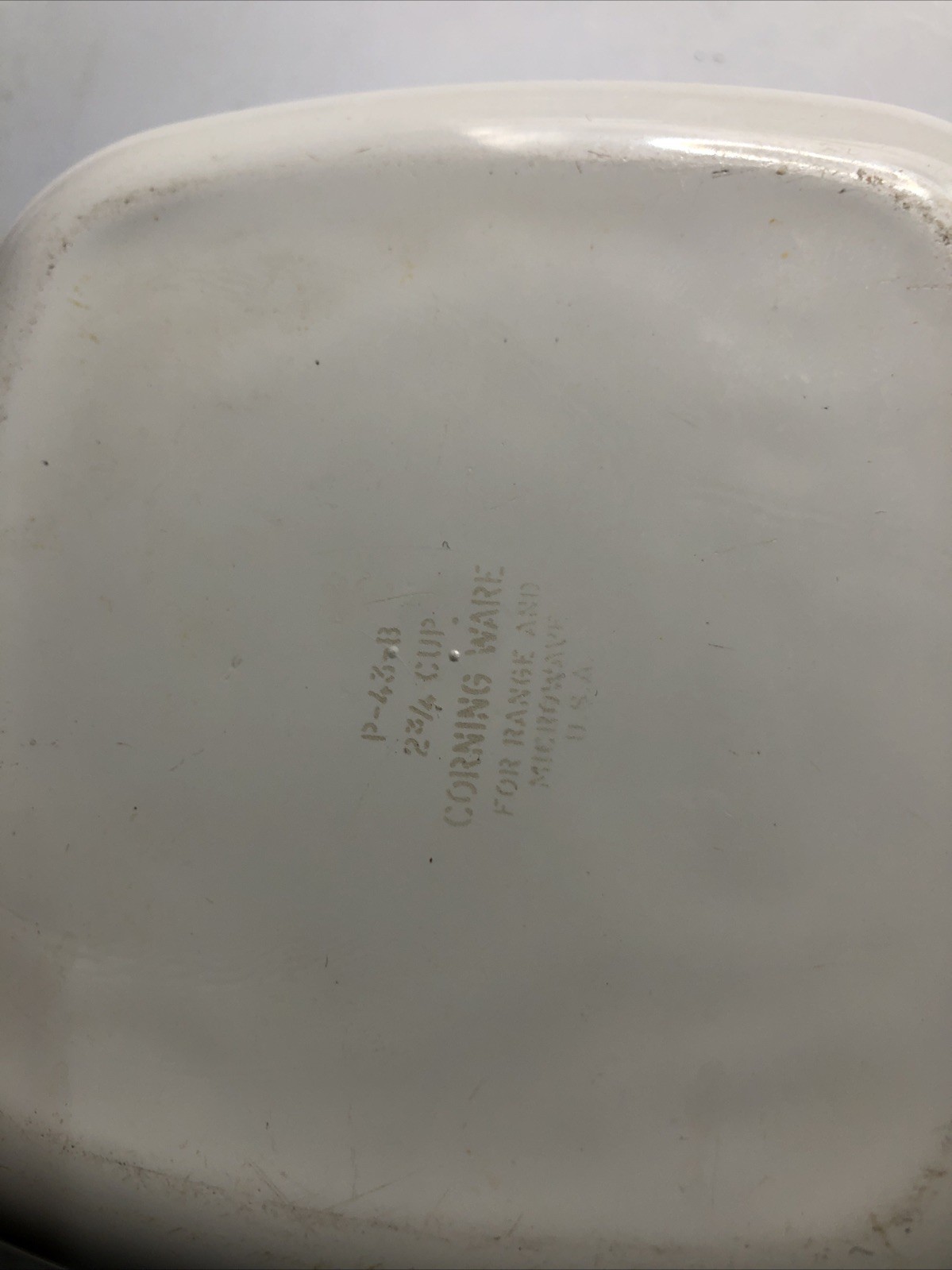 Corning Ware Blue Cornflower Small Casserole Dish With Lid 2 3/4Quart P-44B