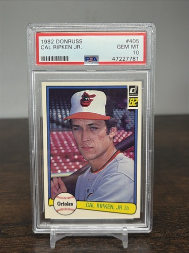 1982 Donruss # 405 Cal Ripken Jr. Baltimore Orioles PSA 10 Gem Mint