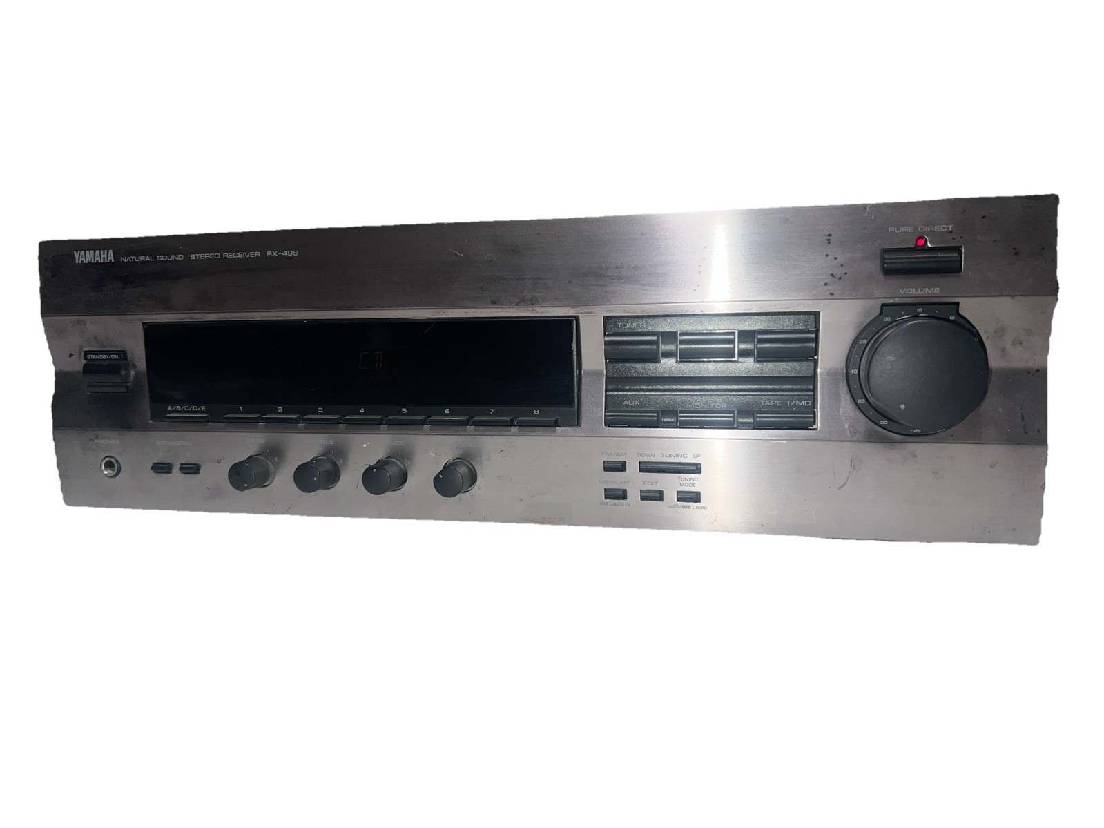 Yamaha RX-496 Natural Sound Stereo Receiver 60Hz No Remote -
