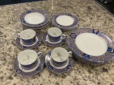 American Atelier Celebrations Judaica Hanukkah Dinner 4 X   5 Pc Setting 20 Pcs