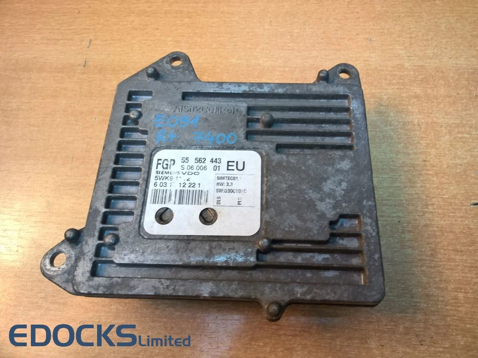 Centralina Motore EU Zafira B Vectra C Signum 2,2 Direct Z22YH Opel - Immagine 3 di 3