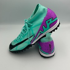 Nike Air Zoom Mercurial Superfly 9 TF Soccer Turf DJ5629-300 Mens 9 Turquoise