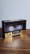 TDK SA-90 Type II High Bias Cassettes Super Avilyn 1989 NOS Factory Sealed