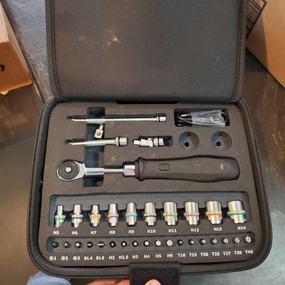 Vessel 400ER21MU e-ASSIST Mini Ratchet Wrench Set Used Incomplete