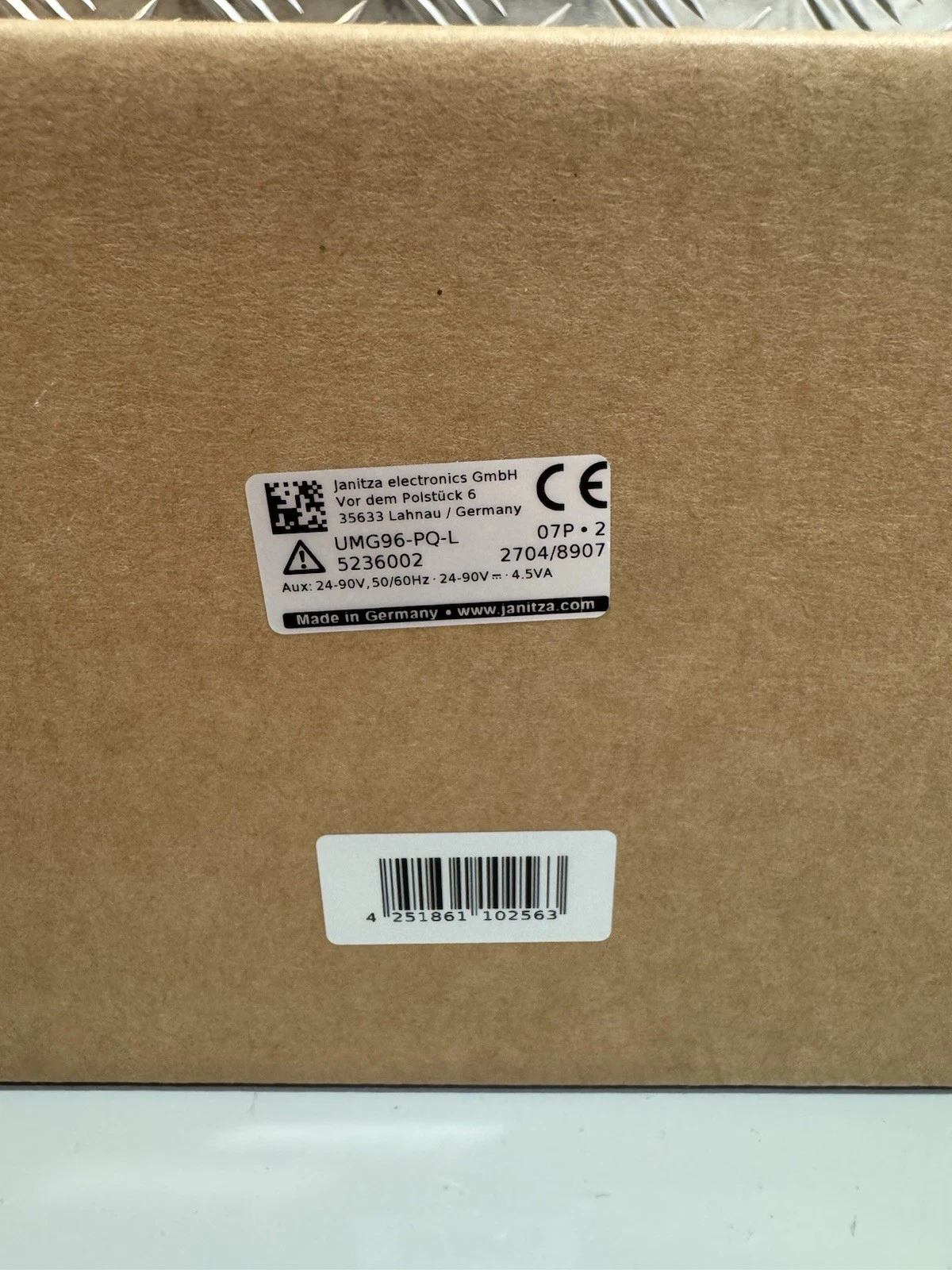 Janitza 5236002 UMG96-PQ-L 24-90V Energy Power Analyzer Brand New In Box 3