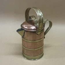 Antique Arts And Crafts Copper And Brass Jug By William Soutter & Sons C1890