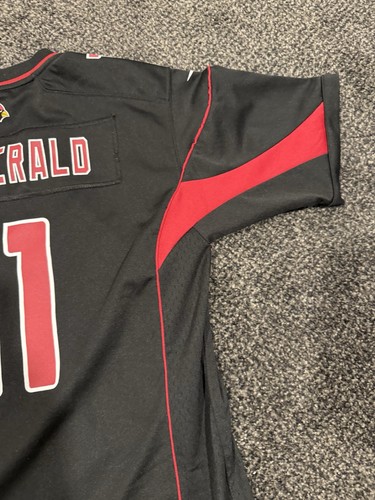 Arizona Cardinals Larry Fitzgerald #11 Nike Jersey Youth LARGE Black Red B9 - Picture 2 of 18
