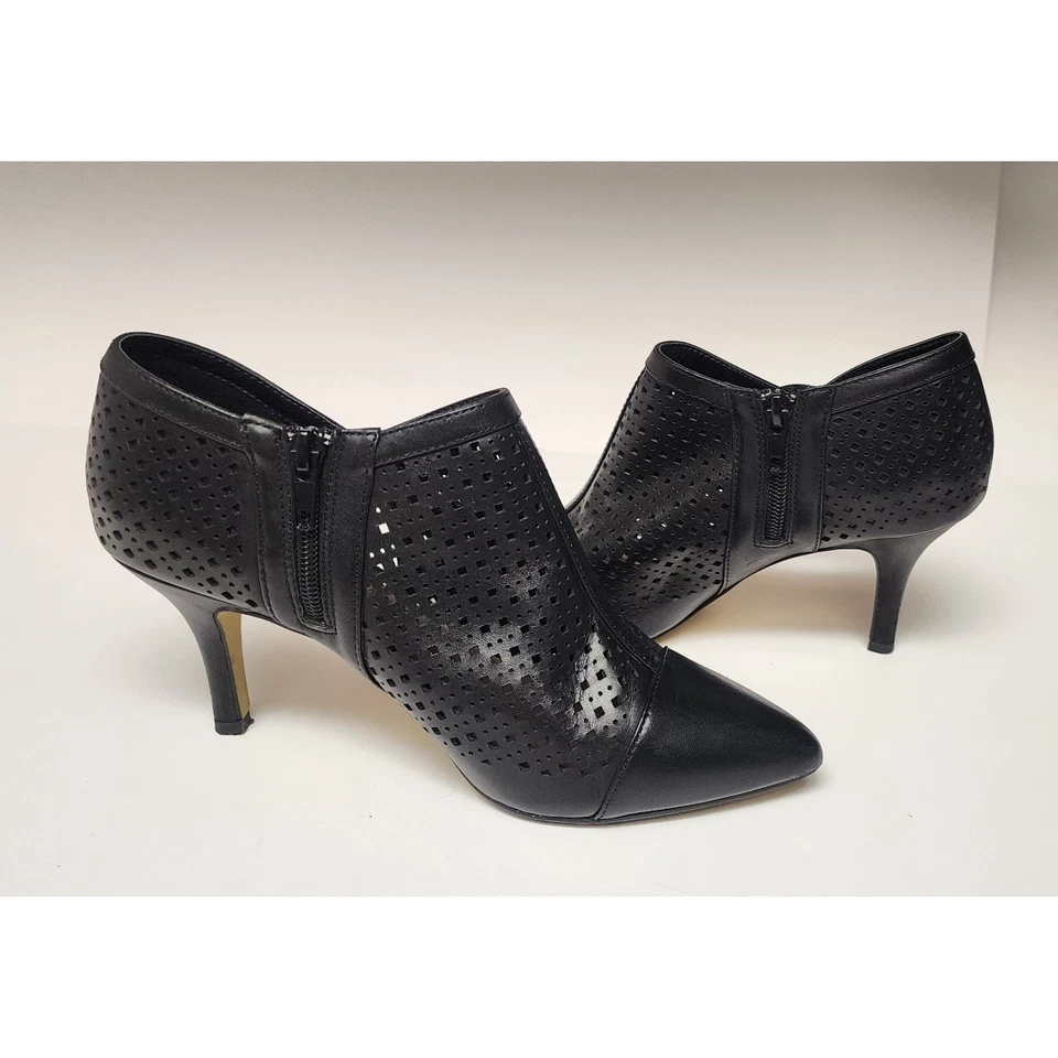 Zapatos de tacón Bella Vita para mujer de gamuza Tiana TIANA negros 7W Foto 3 de 4