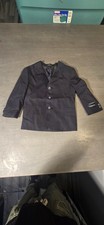 size 4T black polyester/rayon blend boy's suit jacket or blazer