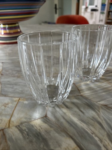 Set 3 bicchieri Marquis By Waterford Crystal Omega doppio vecchio stile 4,25” T - Foto 2 di 7