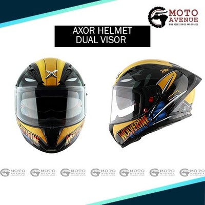 Axor Wolverine Dual Visor Helmet (M)