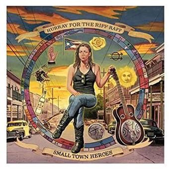 LP HURRAY FOR THE RIFF RAFF "SMALL TOWN HEROES -VINILO PURPURA TRANSPARENTE-". N