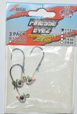 zman z-man finesse eyez minnow style jigheads swimbait hook 1/12oz 1/0 greenback