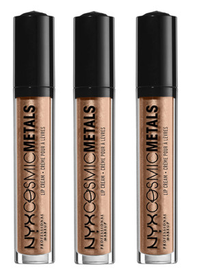 3 of NYX PROFESSIONAL Cosmic Metals Lip Cream, Liquid Lipstick RETRO HARMONY