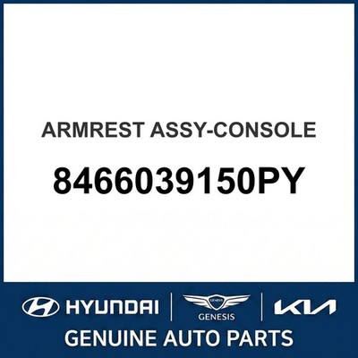 2000-2005 Hyundai XG300 Armlehne Montage-Konsole OEM Neu 8466039150PY