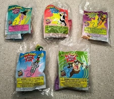 Wendy's 2000 - Looney Tunes Action Pens  - Complete Set of 5 - NEW