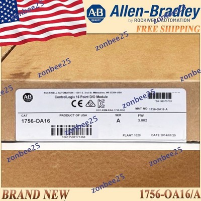 1756-OA16/A Brand New 1756OA16 serA ControlLogix 16Point D/O Module Free Ship AB