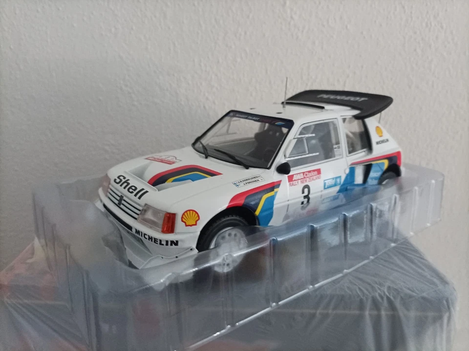 Peugeot 205 T 16 Evo2 1/18 Nuova Zelanda 1986 - Immagine 4 di 4