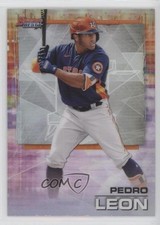 2021 Bowman's Best Refractor Pedro Leon #13 0nr3