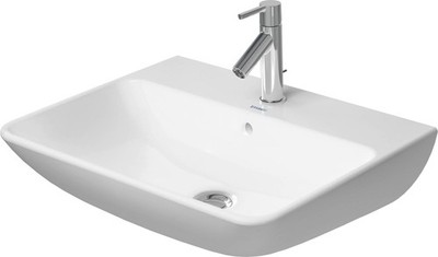 Duravit, 2335600000, ME by Starck 23-5/8'' Rectangular Ceramic Wall Mounted