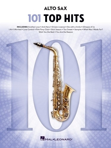 101 Top Hits for Alto Sax - 9798350142921