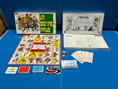 JEU DE SOCIETE Vintage La BONNE PAYE En Francs 1977 Bon État Livraison Gratuite - Photo 1/4