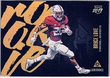 2019 Panini Luminance #L9 Bryce Love Luminary