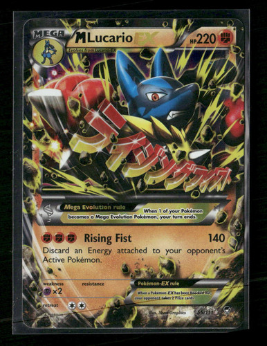 M Lucario EX — Furious Fists