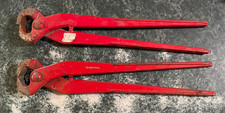 2 Channellock Hoof Nippers USA Made 1 regular and 1 offset - very good condition