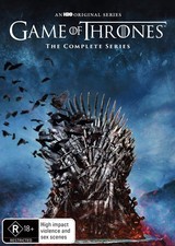 Game of Thrones: the Complete Series DVD Seasons 1-8 Box Set 