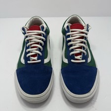 Vans Yacht Club Old Skool Lace Ups Blue/Green/Yellow Women's 7.5 Men's 6