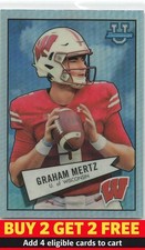 2022 Bowman University Chrome #52BF-20 Graham Mertz 1952 Bowman 