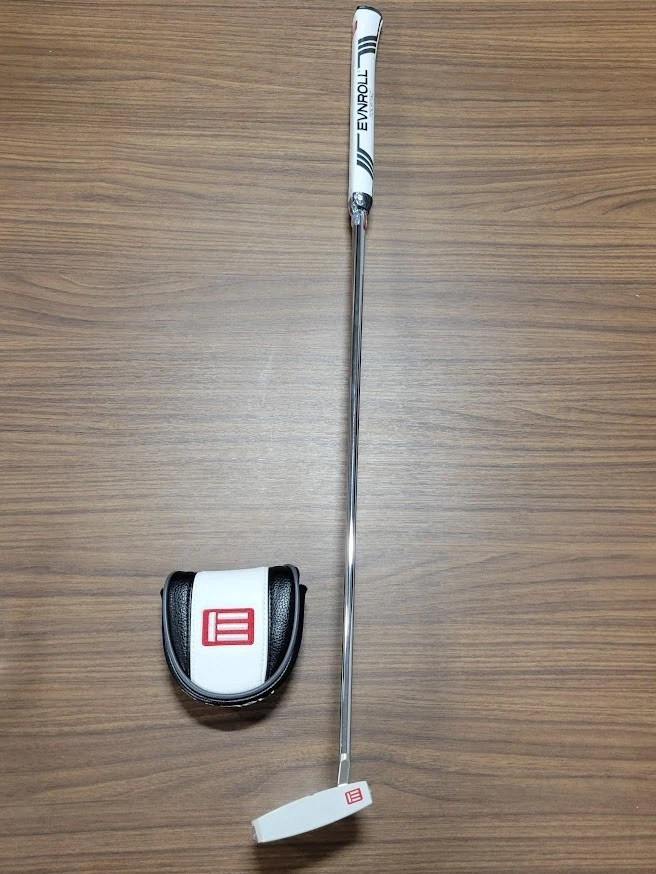 Evnroll EV12 Mallet Putter Right-Handed, 34-inch White NEW - Image 2 of 4