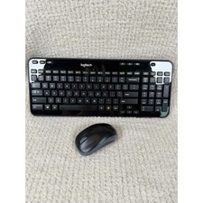 Logitech K360 Wireless Keyboard and M215 Mouse Combo Black