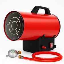 Gasheizer 15kW Gasheizgebläse Heizgebläse Heizgerät Gas EBERTH