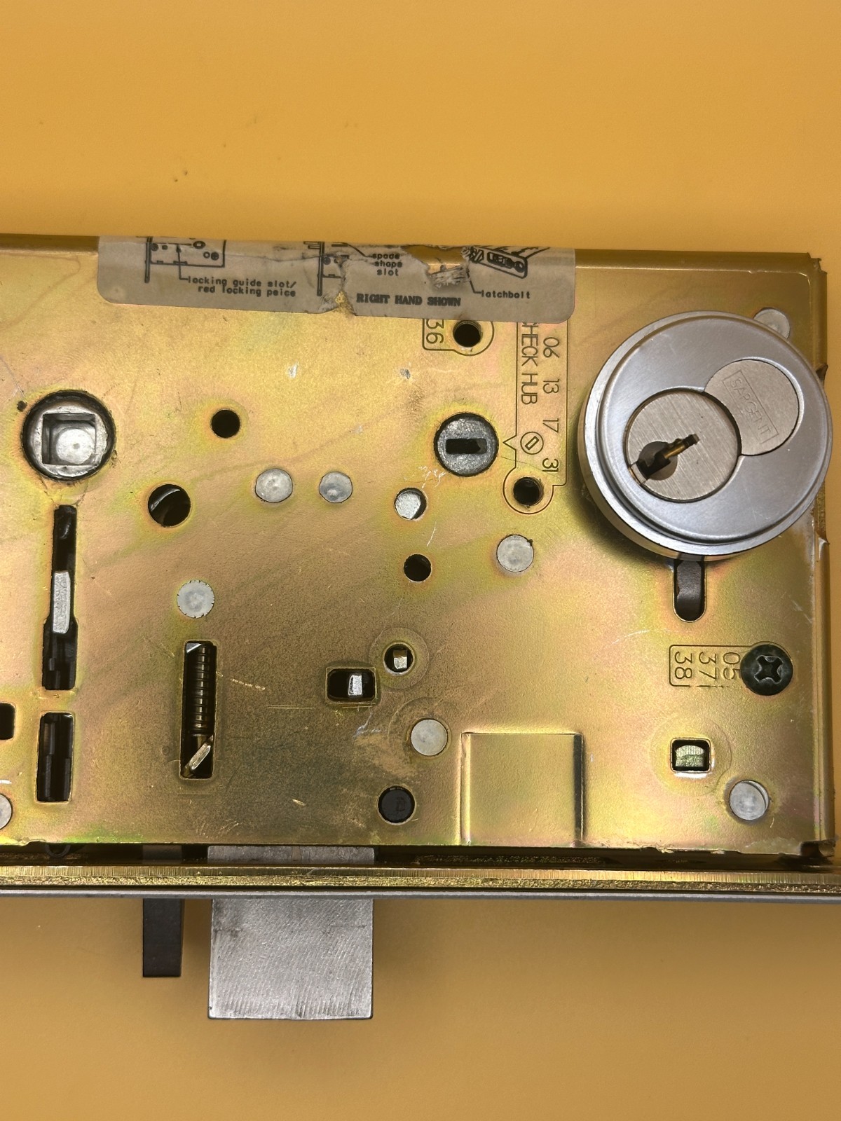 SARGENT 8200 Series Mortise Lock with handles