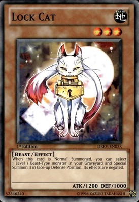 Lock Cat - 1. Auflage DREV-DE033 - LP - YuGiOh