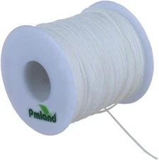 PMLAND 1 X Roll of 100 Yards Lift Shade Cord 0.9 mm - Millimeters, White 