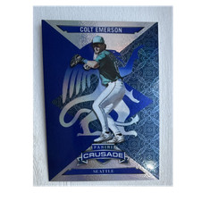 Panini Crusade 2025 Colt Emerson #1 Crusade Insert Seattle Mariners Baseball