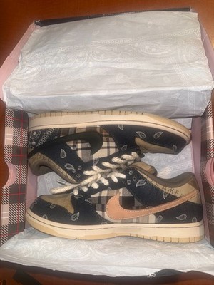 Nike SB Dunk Low PRM QS Travis Scott Cactus Jack Special Box CT5053-001 Sz 11