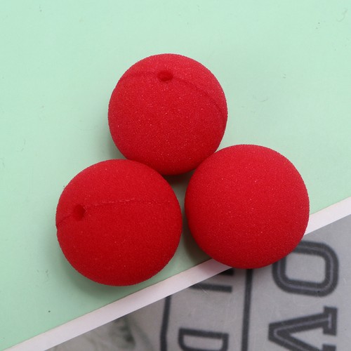 20 PCS Clown Nose Sponge Ball Child Circus Accessories Cosplay Costume Fake - Picture 12 of 12