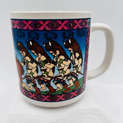 Allen Lewis Garden Of The Gods Mug Rod Verlarde Jicarilla Apache Buffalo 1992