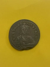 Byzantine Bronze Follis - Constantinople 886-912 AD - Leo VI the Wise