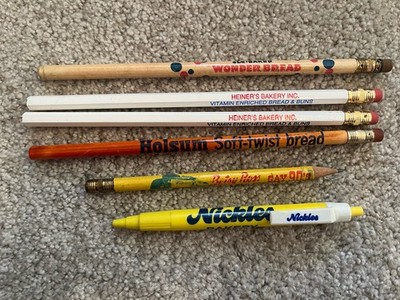 Vintage Bread Bakery Pencils & Pen