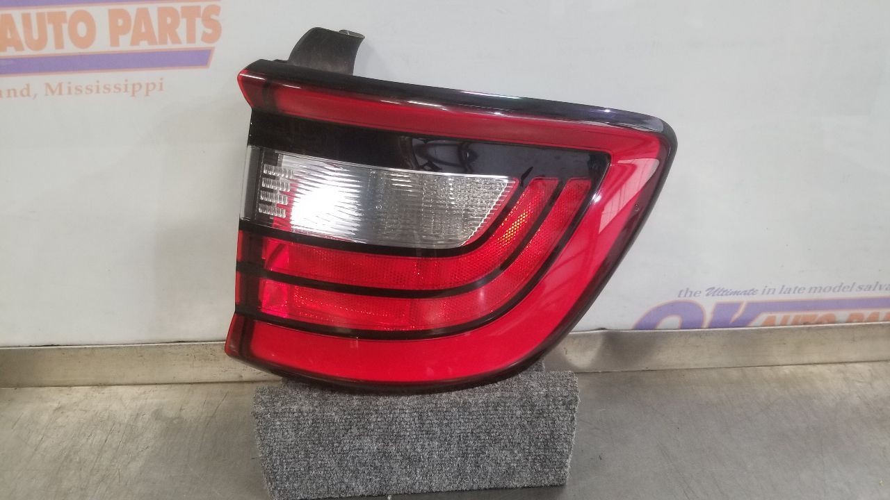 19 2019 DODGE DURANGO TAIL LIGHT LAMP RIGHT PASSENGER