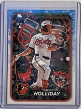 2024 Topps Holiday Jackson Holliday RC Rookie #H50 Baltimore Orioles